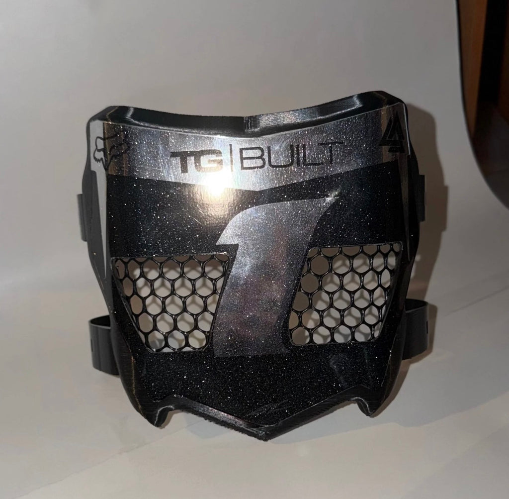 Pre-made Vented Motocutz E-moto Number Plate