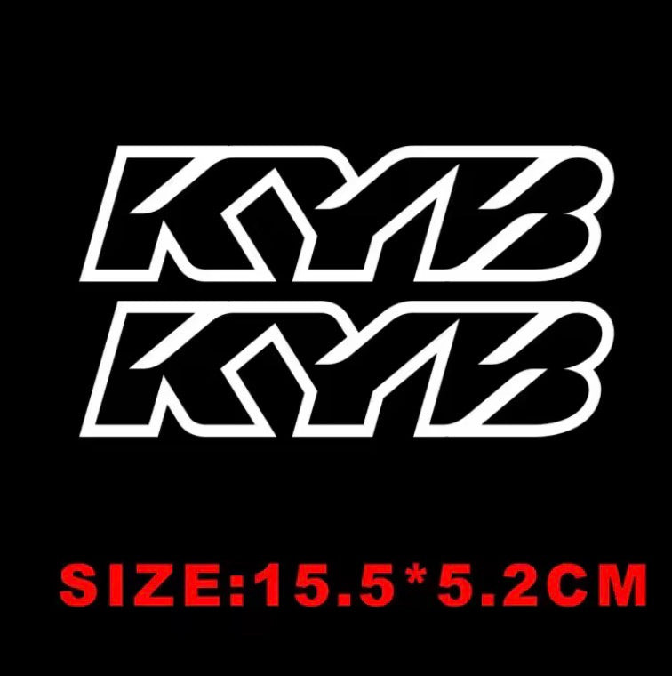 KYB Fork Decals